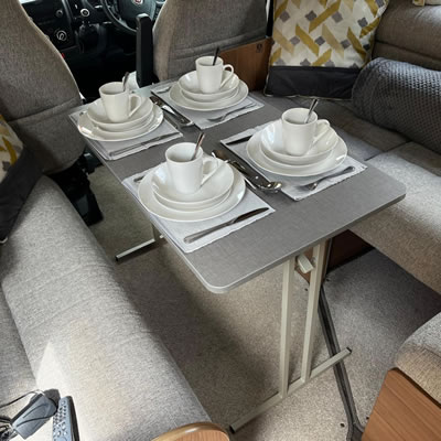 Motorhome Dining Area Table