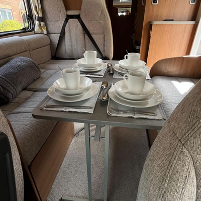 Motorhome Dining Seats and Table