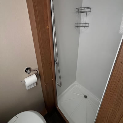 Motorhome Rental Shower